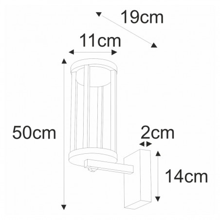 Kinkiet K-8137 z serii UBBE Kaja Lighting