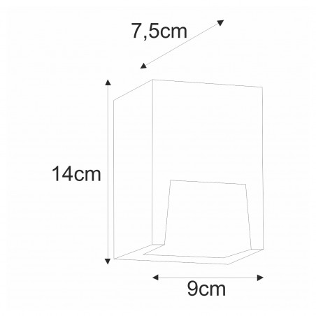 Kinkiet K-8144 z serii SLOT Kaja Lighting