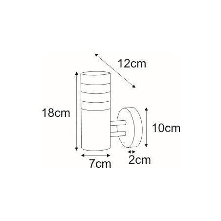 Kinkiet K-LP401A z serii LIMA Kaja Lighting