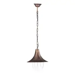 Lampa ogrodowa wisząca K-8126 CZARNY/ZŁOTY z serii BOSTON Kaja Lighting