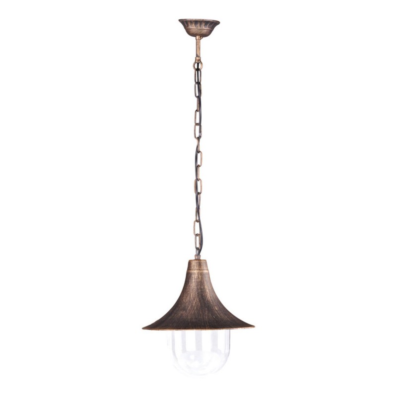 Lampa ogrodowa wisząca K-8126 CZARNY/ZŁOTY z serii BOSTON Kaja Lighting