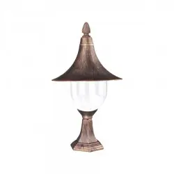 Lampa ogrodowa stojąca K-8128 CZARNY/ZŁOTY z serii BOSTON Kaja Lighting