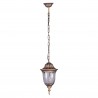 Lampa ogrodowa wisząca K-5007H/N CZARNY/ZŁOTY z serii VASCO Kaja Lighting