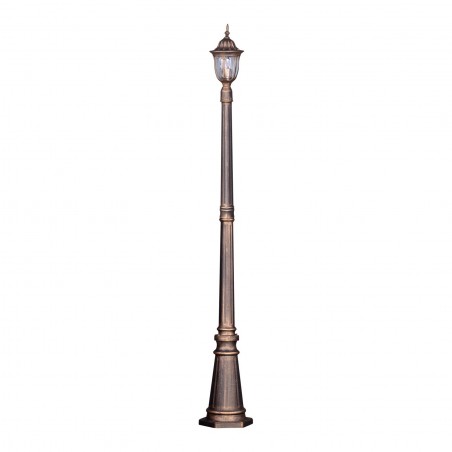 Lampa ogrodowa stojąca K-7007B/1N CZARNY/ZŁOTY z serii VASCO Kaja Lighting