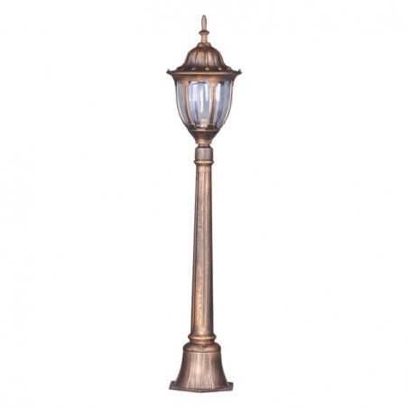 Lampa ogrodowa stojąca K-6007A/L CZARNY/ZŁOTY z serii VASCO Kaja Lighting