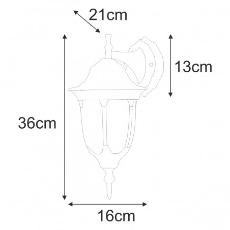 Kinkiet K-5007A/N DOWN z serii VASCO Kaja Lighting