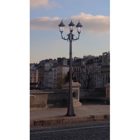 Lampa ogrodowa stojąca K-7007A2/3N CZARNY z serii VASCO Kaja Lighting
