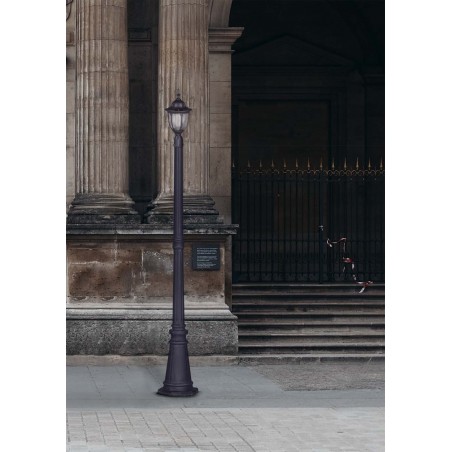 Lampa ogrodowa stojąca K-7007B/1N CZARNY z serii VASCO Kaja Lighting