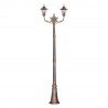 Lampa ogrodowa stojąca K-7064A2/2 CZARNY/ZŁOTY z serii STANDARD Kaja Lighting