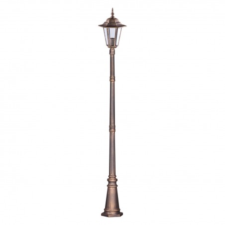 Lampa ogrodowa stojąca K-7064A/1 CZARNY/ZŁOTY z serii STANDARD Kaja Lighting