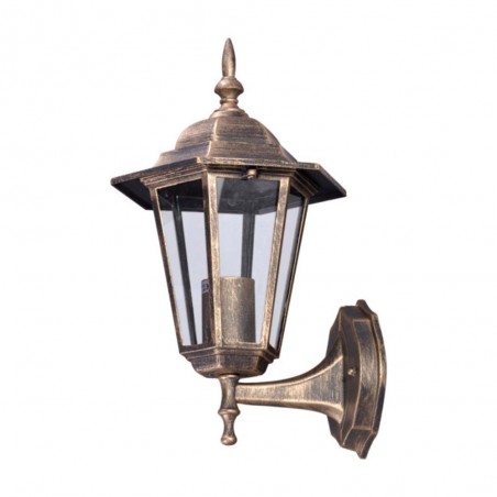 Kinkiet K-5009A UP CZARNY/ZŁOTY z serii STANDARD Kaja Lighting
