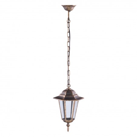 Lampa ogrodowa wisząca K-5009H CZARNY/ZŁOTY z serii STANDARD Kaja Lighting
