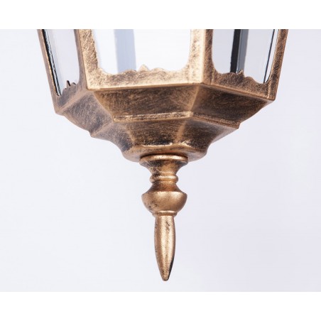 Lampa ogrodowa wisząca K-5006H CZARNY/ZŁOTY z serii LOZANA Kaja Lighting