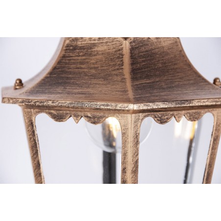 Lampa ogrodowa wisząca K-5006H CZARNY/ZŁOTY z serii LOZANA Kaja Lighting