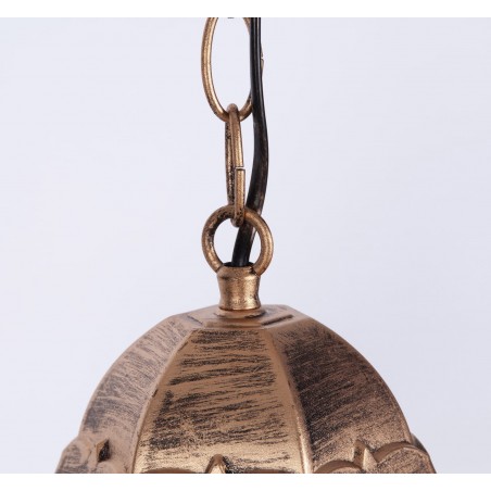 Lampa ogrodowa wisząca K-5006H CZARNY/ZŁOTY z serii LOZANA Kaja Lighting