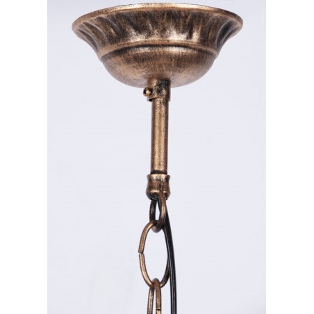 Lampa ogrodowa wisząca K-5006H CZARNY/ZŁOTY z serii LOZANA Kaja Lighting