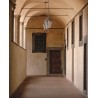 Lampa ogrodowa wisząca K-5006H CZARNY/ZŁOTY z serii LOZANA Kaja Lighting