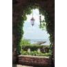 Lampa ogrodowa wisząca K-5006H CZARNY/ZŁOTY z serii LOZANA Kaja Lighting