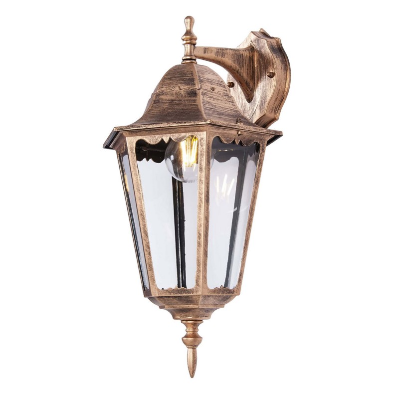 Kinkiet K-5006A DOWN CZARNY/ZŁOTY z serii LOZANA Kaja Lighting