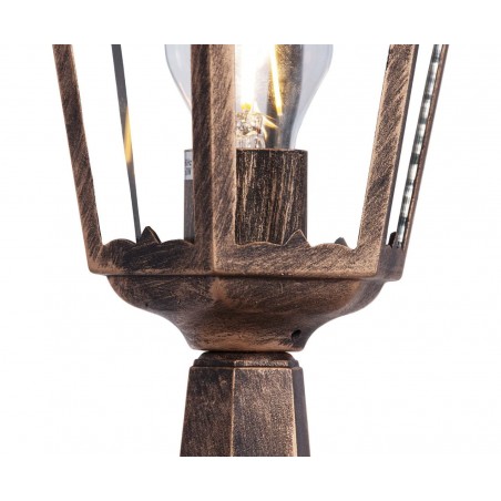 Lampa ogrodowa stojąca K-5006S CZARNY/ZŁOTY z serii LOZANA Kaja Lighting