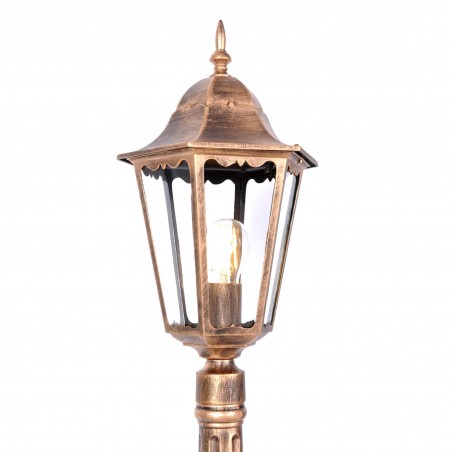 Lampa ogrodowa stojąca K-6006A CZARNY/ZŁOTY z serii LOZANA Kaja Lighting