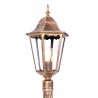 Lampa ogrodowa stojąca K-6006A CZARNY/ZŁOTY z serii LOZANA Kaja Lighting