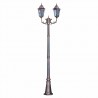 Lampa ogrodowa stojąca K-7006A2/2 CZARNY/ZŁOTY z serii LOZANA Kaja Lighting