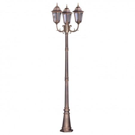 Lampa ogrodowa stojąca K-7006A2/3 CZARNY/ZŁOTY z serii LOZANA Kaja Lighting