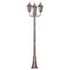 Lampa ogrodowa stojąca K-7006A2/3 CZARNY/ZŁOTY z serii LOZANA Kaja Lighting