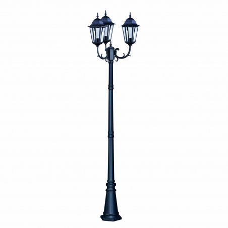 Lampa ogrodowa stojąca K-7006A2/3 CZARNY z serii LOZANA Kaja Lighting