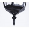 Lampa ogrodowa wisząca K-5006H CZARNY z serii LOZANA Kaja Lighting