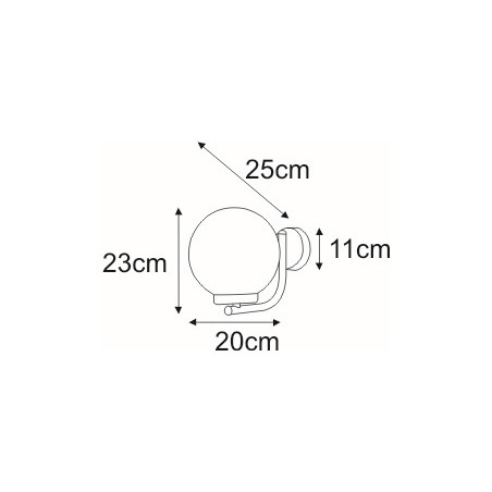 Kinkiet K-LP270A z serii ANA Kaja Lighting