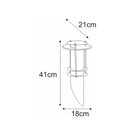 Kinkiet K-LP238 z serii TARES Kaja Lighting