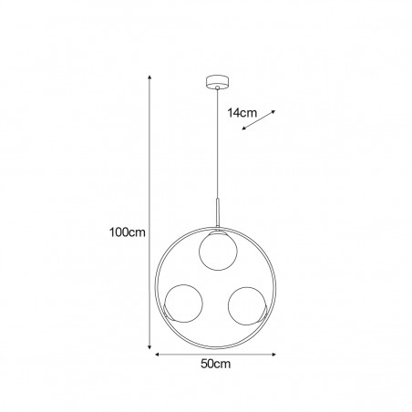 Lampa wisząca K-5123 z serii VENTA Kaja Lighting