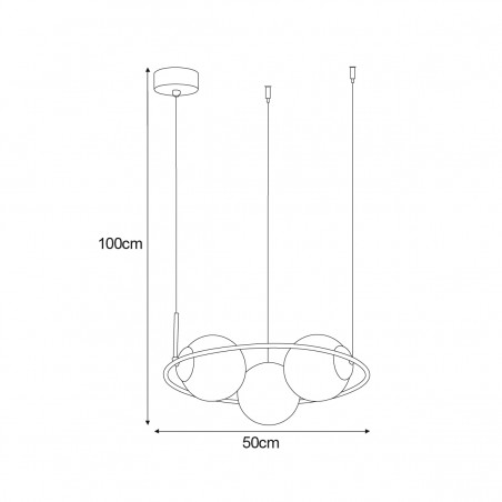 Lampa wisząca K-5124 z serii VENTA Kaja Lighting