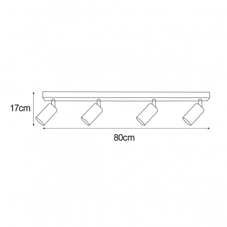 Reflektor / spot K-5143 z serii POLO Kaja Lighting