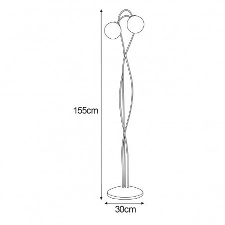 Lampa podłogowa K-5119 z serii RUBI Kaja Lighting