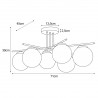 Lampa sufitowa K-5162 z serii DELTA Kaja Lighting