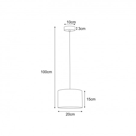 Lampa wisząca K-5210 z serii VICTORIA Kaja Lighting
