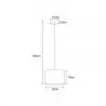 Lampa wisząca K-5220 z serii ZIMBO Kaja Lighting