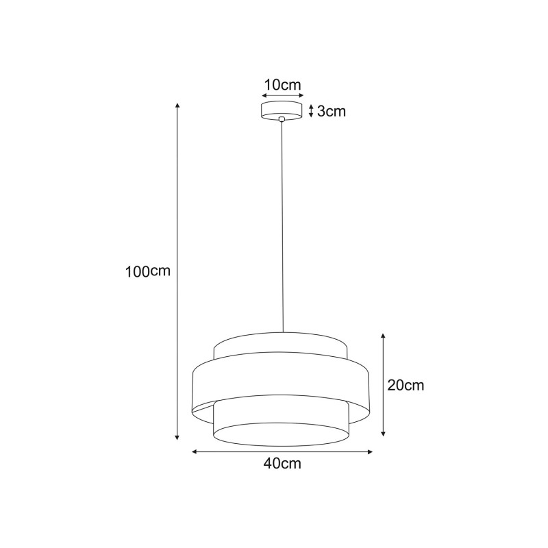 Lampa wisząca K-5171 z serii ETELA Kaja Lighting