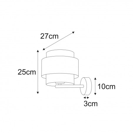 Kinkiet K-5174 z serii ETELA Kaja Lighting