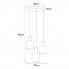 Lampa wisząca K-5257 z serii ALTO Kaja Lighting