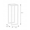 Duży kwietnik KS-08 ECO L - KAJA HOME Kaja Lighting