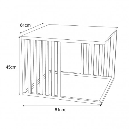 Meble dekoracyjne KS-18 STOLIK z serii KAJA HOME Kaja Lighting