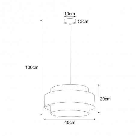 Lampa wisząca K-5281 z serii AMOS Kaja Lighting