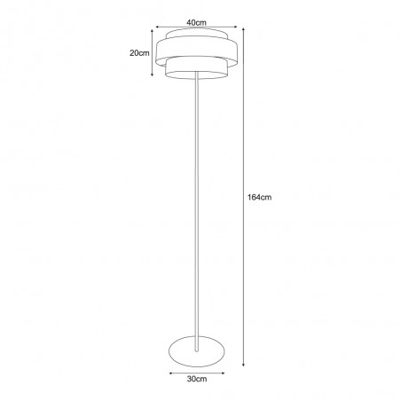 Lampa podłogowa K-5285 z serii AMOS Kaja Lighting