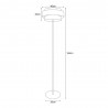 Lampa podłogowa K-5285 z serii AMOS Kaja Lighting