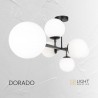 Dorado kinkiet 2 czarny