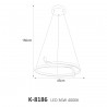 Lampa wisząca K-8186 z serii KALPA Kaja Lighting